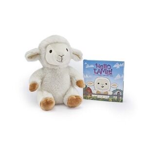 Kohl's Cares Hello Lamb Plush‎ Toy And Book Bundle NEW Easter